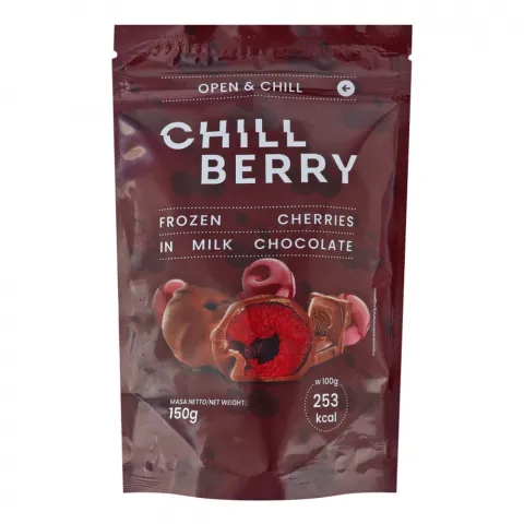 Вишня CHILL BERRY 150г в молочному шоколаді И589 (Польща)