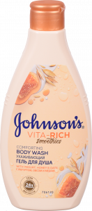 Гель д/душу Johnsons Body Care Vita-Rich 250 мл Доглядальний з йогуртом, вівсом і медом