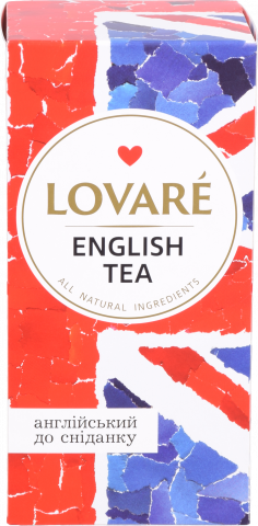 Чай Lovare 24 шт. Англійська Чайний Квартет/Англійський сніданок