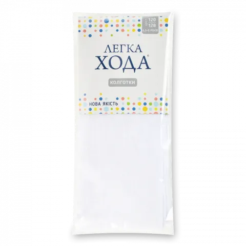 Колготки дит. Легка Хода 8098 120-128 60 20 білий