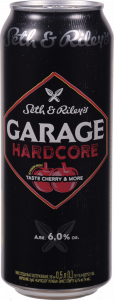 Напій сл./алк. Garage 0,5 л з/б Hardcore taste Cherry and More