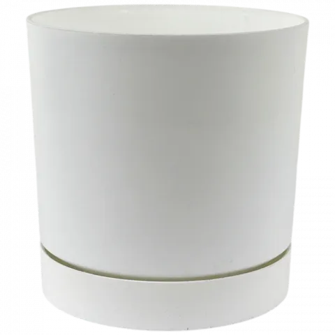 Горщик д/квітів PP Tubo 11 см білий DPOP110-S449 И739 (Польща)