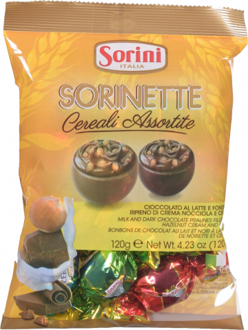 Цукерки Sorini 120 г Sorinette Cereals (Італія)