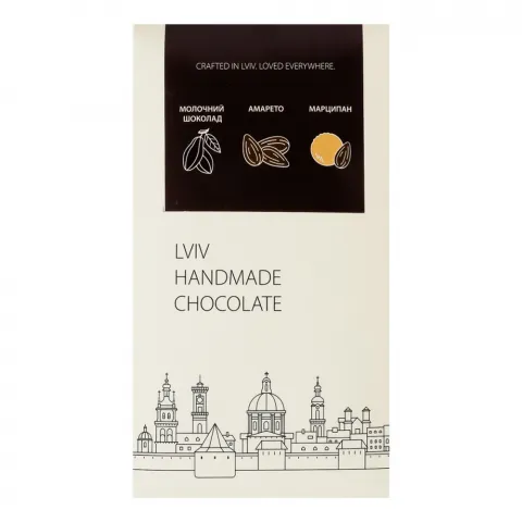 Шок ЛМШ 80 г мол. з марципаном та амарето