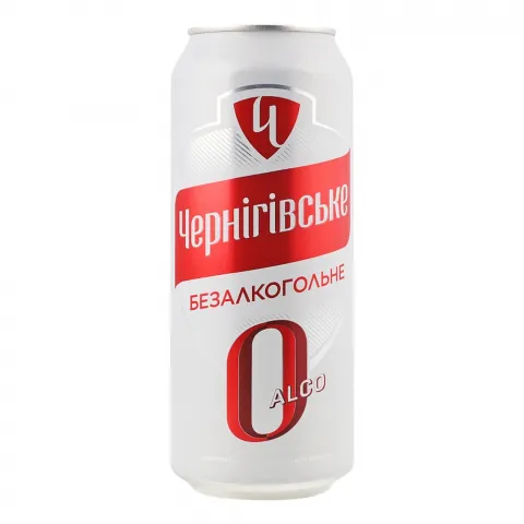 Пиво Чернігівське 0,5 л з/б б/алк. 0 Alco