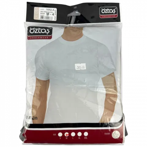 Футболка чол. Oztas Cotton арт. А-1052 M антрацит И873 (Туреччина)