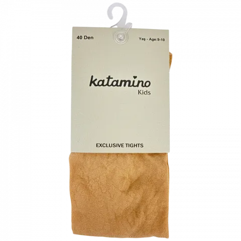 Колготи д/дів. Katamino k60002 р. 9-10 бежевий И335(Тур)