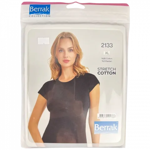Футболка жіноча ТМ Berrak 2133 чорна р XL И766(Туреччина)