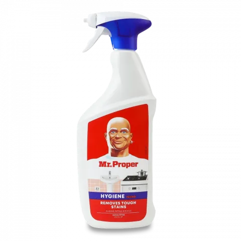 Засіб Mr. Proper 800 мл з Відбілювачем гігієна евкаліпт