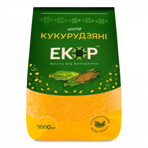 Крупи Екор 1 кг курурудзяні