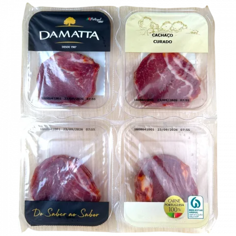 Шийка DAMATTA 4х30г  в`ялена свиняча  нар. (Португалія)