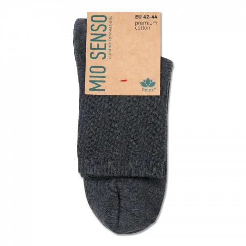 Шкарпетки чол. MioSenso C232RF сір.-меланж р.42-44