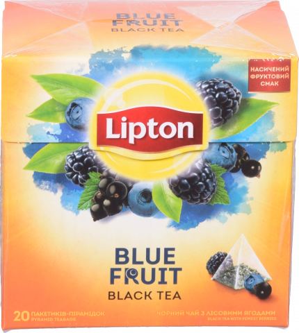 Чай Lipton 20 шт. Сині ягоди
