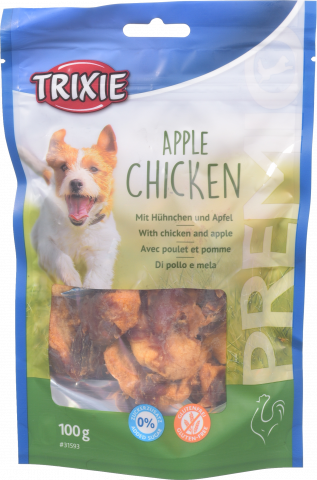 Ласощі д/собак Trixie 100 г Premio Apple Chicken з яблуком