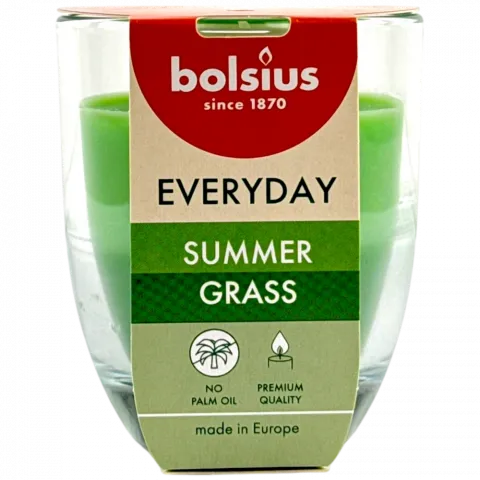 Свіча Bolsius аром 80/70 Summer Grass 21год 101926150378