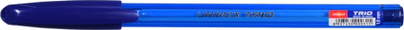 Ручка кулькова масл. Trio синя UX-104-02