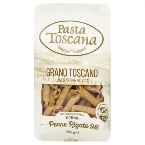 Макарони Pasta Toscana 500г Пенне рігате (Італія)