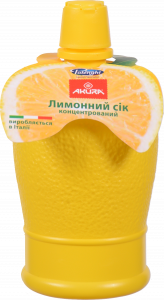 Сік лимону Akura 200/220 мл