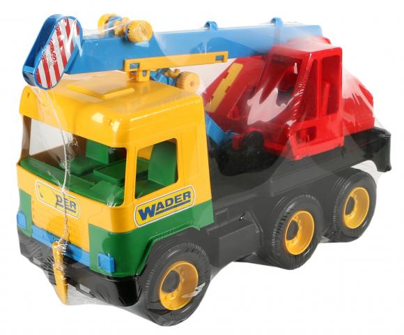 Іграшка Middle truck кран 39226