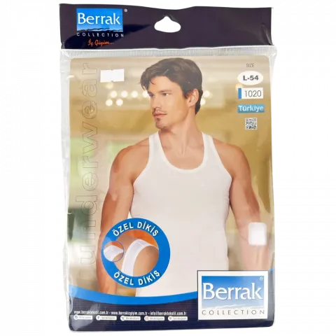 Майка чол. ТМ Berrak 1020 р L біла И820 (Туреччина)