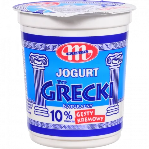 Йогурт Mlekovita 10 400 г Грецький натуральний (Польща)