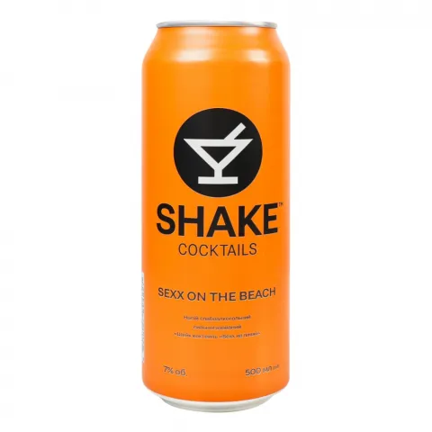 Коктейль сл./алк. Шейк 0,5 л з/б Sexx на пляжі