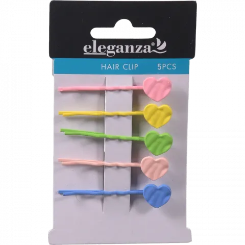 Набір заколок(невидимки) для волосся, 5 штук по 5 см арт. CY4654250 И688 (КІН)