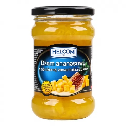 Джем Helcom 320 г скл. Ананас з низьк. вміст. цукру (Польща)