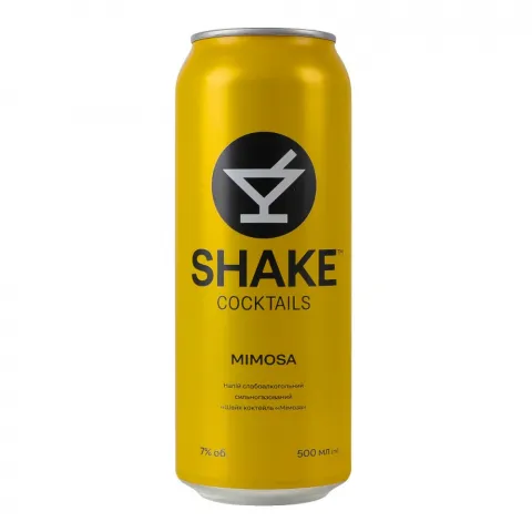 Коктейль сл./алк. Шейк 0,5 л з/б Мімоза
