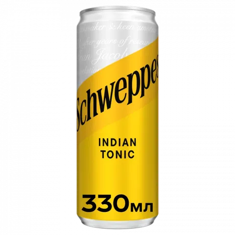 Вода Швепс 0,33 л з/б Тонік