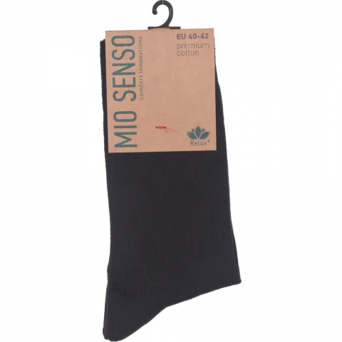 Шкарпетки чол. Mio Senso Relax4 C301RF чорні 40-42