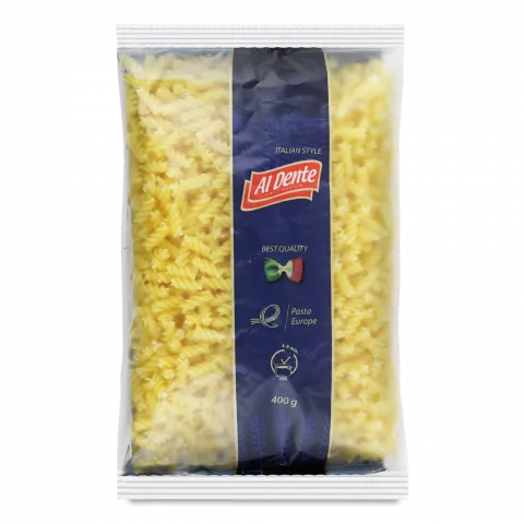 Макарони Al Dente 400 г Фузіллі / 351 (Польща)