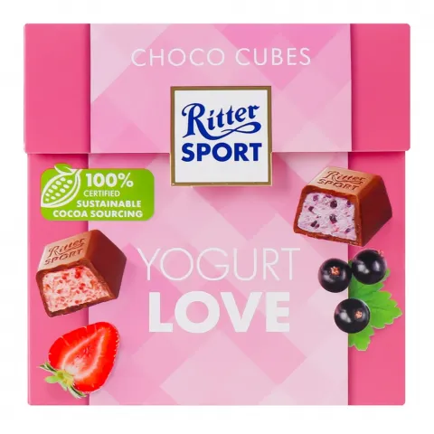 Цукерки Ritter Sport 176 г Йогуртовий мікс (Німеччина)
