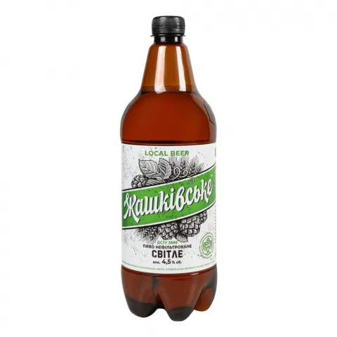 Пиво Жашківське 1 л пл. Світле