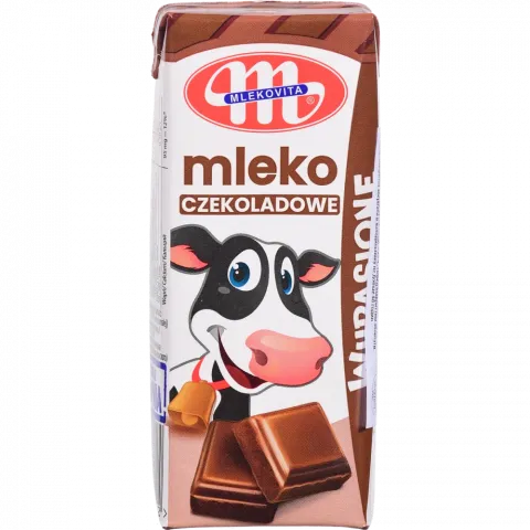 Молоко Mlekovita 200 мл з какао (Польща)