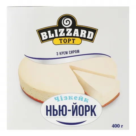 Торт Blizzard 380 г Чізкейк