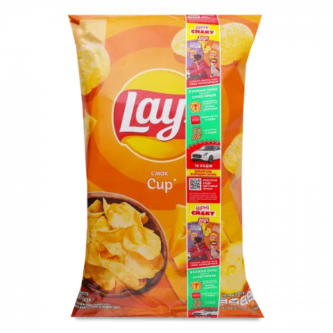 Чипси Lays 120 г сир