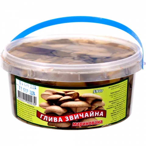 Гриби Вешенка (Глива) маринована 580 г
