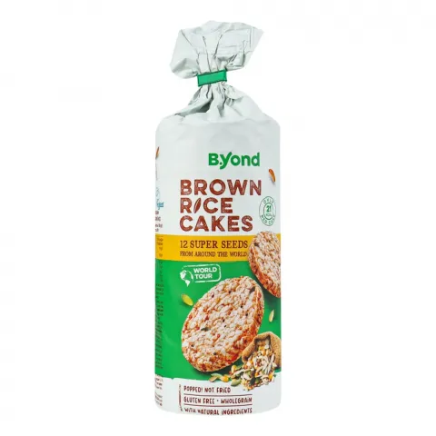 Хлібці рисові B.yond LIVITY 100 г суміш насіння з усього Світу (Болгарія)