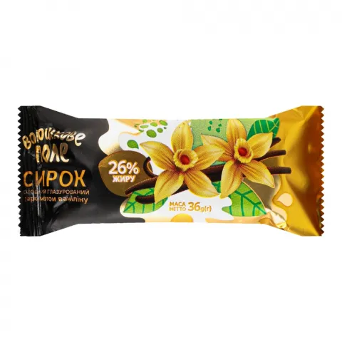 Сирок в шок. глазурі Волошкове поле 36 г з ароматом ванілі