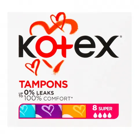 Тампони Kotex 8 шт. Супер