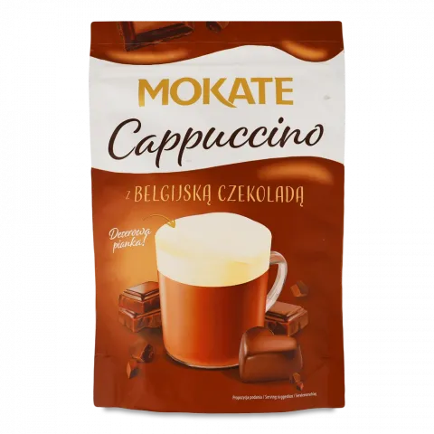 Кавовий напій MoKaTe 110 г Капучино / Бельгійський шок. (Польща)