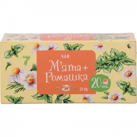 Чай 7` 20 шт. М`ята + Ромашка`