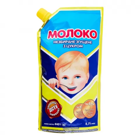 Молоко згущ. ПМКК 440 г д/пак. ДСТ