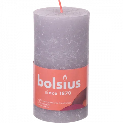 Свіча Bolsius 130/68 рустік Морозна лаванда, арт. 103668790356