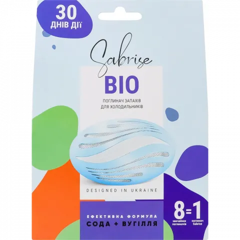 Біо-поглинач запаху Sabrise 116 г д/холодильника