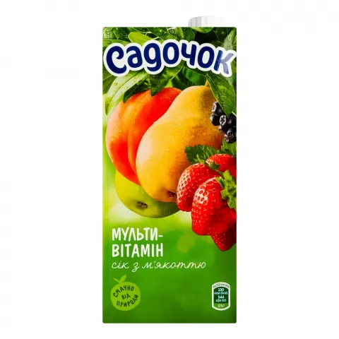 Сік Садочок 0,95 л Мультивітамін
