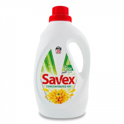 Гель д/прання Savex Parfum Lock 2в1 Fresh 1,1/0,945 л И615/824
