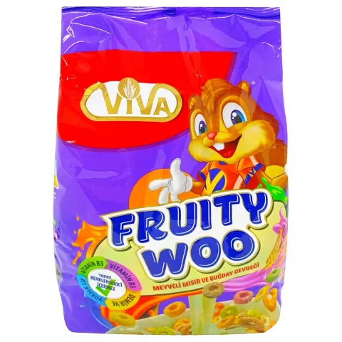 Фруктові кільця Fruity woo 450г (Туреччина)