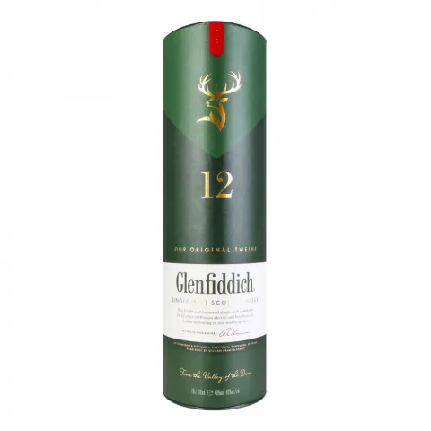 Віскі Glenfiddich 0,7 л туб. 12 років 40